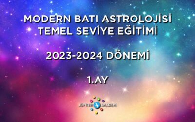 Online Astroloji Eğitimi 2023-2024 – Temel Seviye – 1.Ay